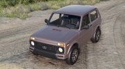 Лада Нива Урбан (21214-57) 2020 для BeamNG.Drive миниатюра 6