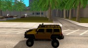 Hummer H3 Trial для GTA San Andreas миниатюра 2