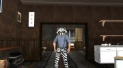 Skin GTA V Online HD в маске v2 для GTA San Andreas миниатюра 2