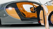 2017 Bugatti Chiron 1.5 para GTA 5 miniatura 14