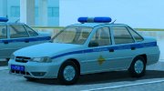 DAEWOO NEXIA ПОЛИЦИЯ ОБ ДПС УГИБДД (2012-2015) para GTA San Andreas miniatura 2