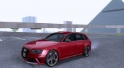 Audi RS4 Avant (B8) 2013 for GTA San Andreas miniature 1