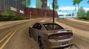 Dodge Charger 2012 для GTA San Andreas миниатюра 3