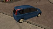 Nissan Note (2009) для GTA San Andreas миниатюра 3