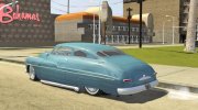 1949 Mercury Coupe Custom para GTA San Andreas miniatura 2