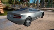 Aston Martin DB9 Low Poly для GTA San Andreas миниатюра 2