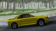 Veilside Skyline R32 GT-R для GTA San Andreas миниатюра 4