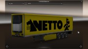 Автономный прицеп NETTO для Euro Truck Simulator 2 миниатюра 1