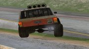 1984-1991 Jeep Cherokee Sandking IVF Dirty para GTA San Andreas miniatura 17