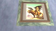 Картины в доме CJ для GTA San Andreas миниатюра 2