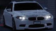 BMW M5 2012 для GTA 4 миниатюра 1