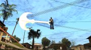 Огромная белая секира из Teenage Mutant Ninja Turtles (2003) для GTA San Andreas миниатюра 6