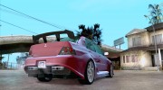 Mitsubishi Lancer Evolution 8 MostWanted para GTA San Andreas miniatura 4