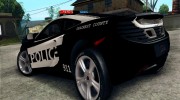 McLaren MP4-12C Police Car для GTA San Andreas миниатюра 4