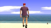Skin GTA V Online в летней одежде v2 для GTA San Andreas миниатюра 7