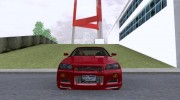Nissan Skyline R34 Tunable for GTA San Andreas miniature 6