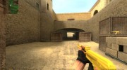 Golden AK47 для Counter-Strike Source миниатюра 1