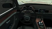 Audi A8L 6.0 Quattro для GTA 4 миниатюра 6