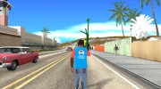Футболка pepsi para GTA San Andreas miniatura 7