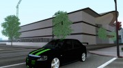 Dacia Logan Black Style para GTA San Andreas miniatura 1
