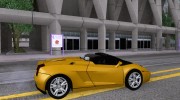 Lamborghini Gallardo для GTA San Andreas миниатюра 2