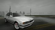 BMW M5 E34 Tunable para GTA San Andreas miniatura 1