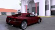 Ferrari 348 TB для GTA San Andreas миниатюра 3