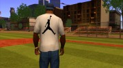 Nike Air Jordan - T-Shirt para GTA San Andreas miniatura 3