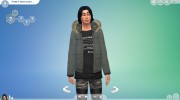 Куртка для Sims 4 миниатюра 4