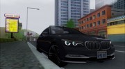 BMW 7 2015 для GTA San Andreas миниатюра 6