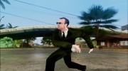 Agent Smith from Matrix для GTA San Andreas миниатюра 4