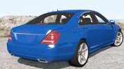 Mercedes-Benz S 600 (W221) 2009 for BeamNG.Drive miniature 3