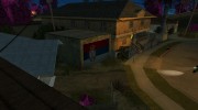 Serbian flag on garage door для GTA San Andreas миниатюра 3