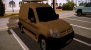 Citroen Berlingo Mk2 Van для GTA San Andreas миниатюра 1