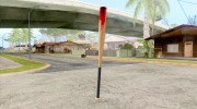Baseball Bat для GTA San Andreas миниатюра 4