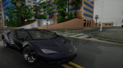 Lamborghini Centenario для GTA San Andreas миниатюра 1