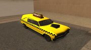GTA V Albany Lurcher Taxi para GTA San Andreas miniatura 1