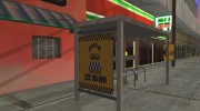 Остановка Downtown Cab Co for GTA San Andreas miniature 1