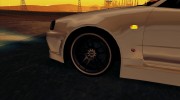 Nissan Skyline R34 для GTA San Andreas миниатюра 5