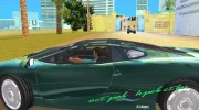 Jaguar XJ220 for GTA Vice City miniature 5
