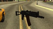 Battlefield Hardline AKS-74u для GTA San Andreas миниатюра 7