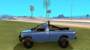 Dodge Ram Trophy Truck для GTA San Andreas миниатюра 2