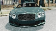 Bentley Continental GT 2011 [EPM] v1.0 для GTA 4 миниатюра 6