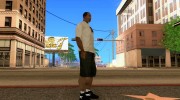 Black DC Shoes для GTA San Andreas миниатюра 4