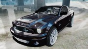 Ford Mustang Shelby GT500KR 2008 for GTA 4 miniature 1