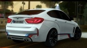BMW X6M F86 M Performance para GTA San Andreas miniatura 2