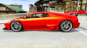 Lamborghini Murcielago RSV FIA GT 1 v1 для GTA 4 миниатюра 2