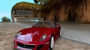 Ferrari 599 GTO 2010 V1.0 для GTA San Andreas миниатюра 1