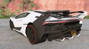 Lamborghini SC18 для BeamNG.Drive миниатюра 2