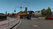 Снегоуборочная Scania в трафик для Euro Truck Simulator 2 миниатюра 3